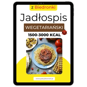 Dieta wegetariańska 1500-3000 kcal Biedronka 