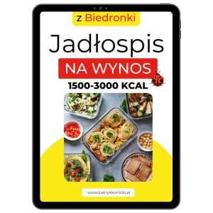 Dieta na wynos 1500-3000 kcal Biedronka