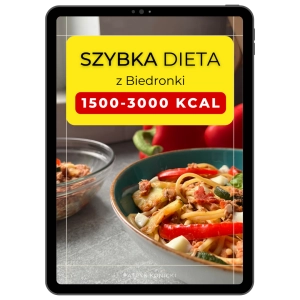 Szybka dieta 1500-3000 kcal z Biedronki
