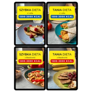 Zestaw  szybka i tania dieta 1500-3000 kcal 