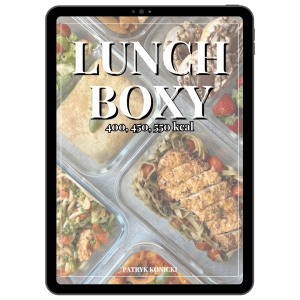 80 Lunchboxów (400, 450, 550 kcal)