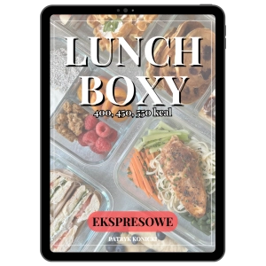 80 Lunchboxów ekspresowych (400, 450, 550 kcal)