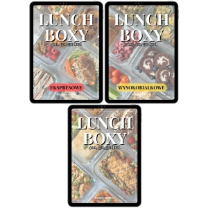 240 lunchboxów (400, 450, 550 kcal) 