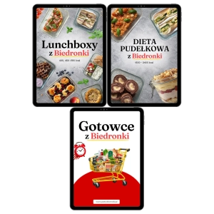 60 lunchboxów z Biedronki + dieta pudełkowa + gotowce